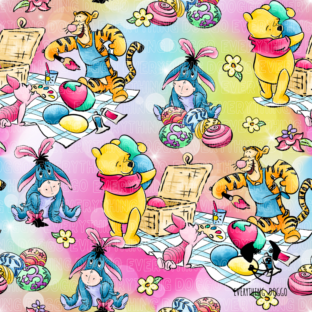 Winnie and Friends Easter - Bandana