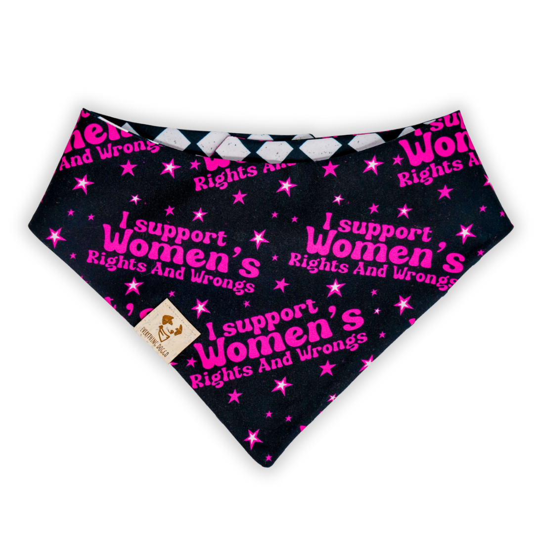 Women's Rights and Wrongs - Bandana (Reversible)