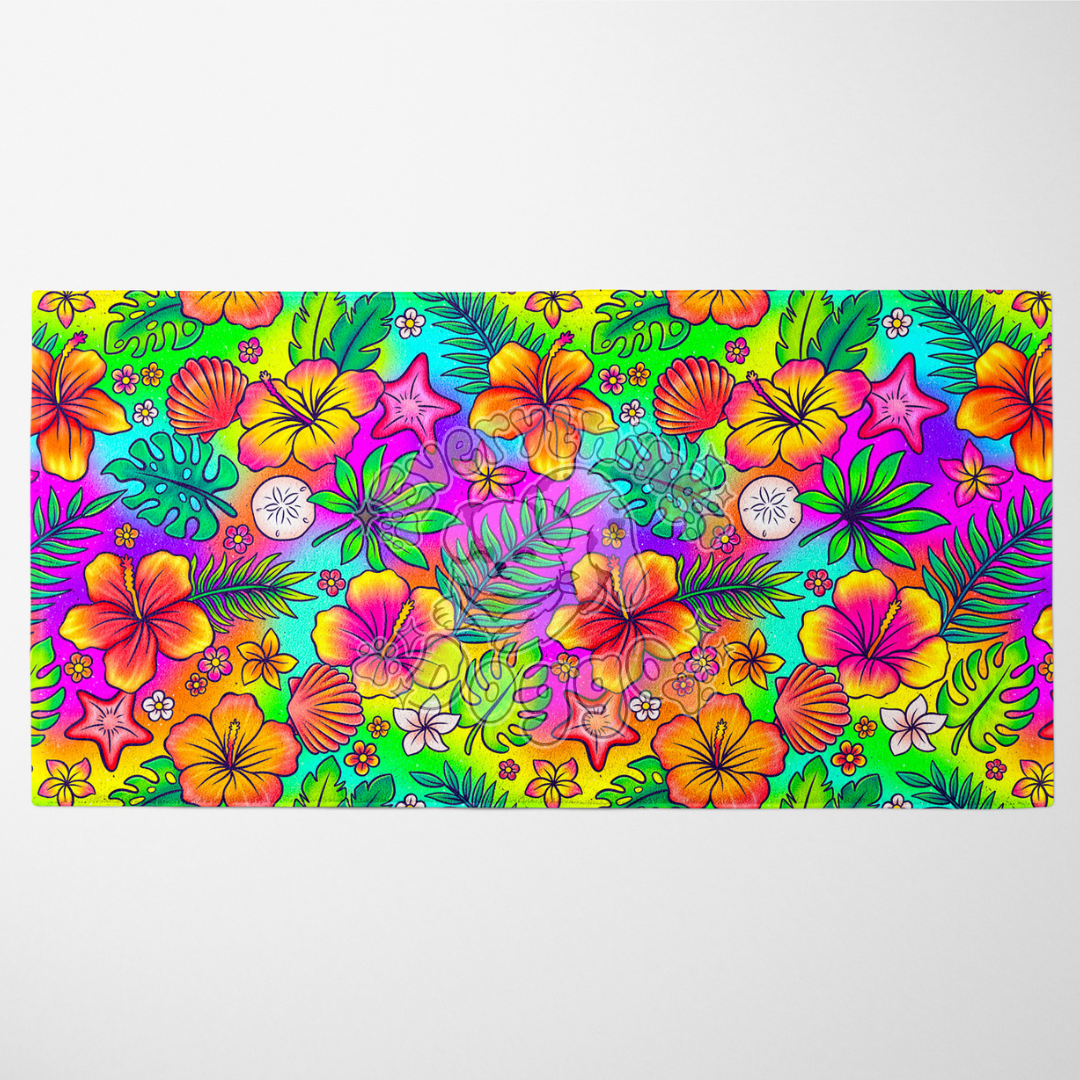 Tropical Floral - Towel