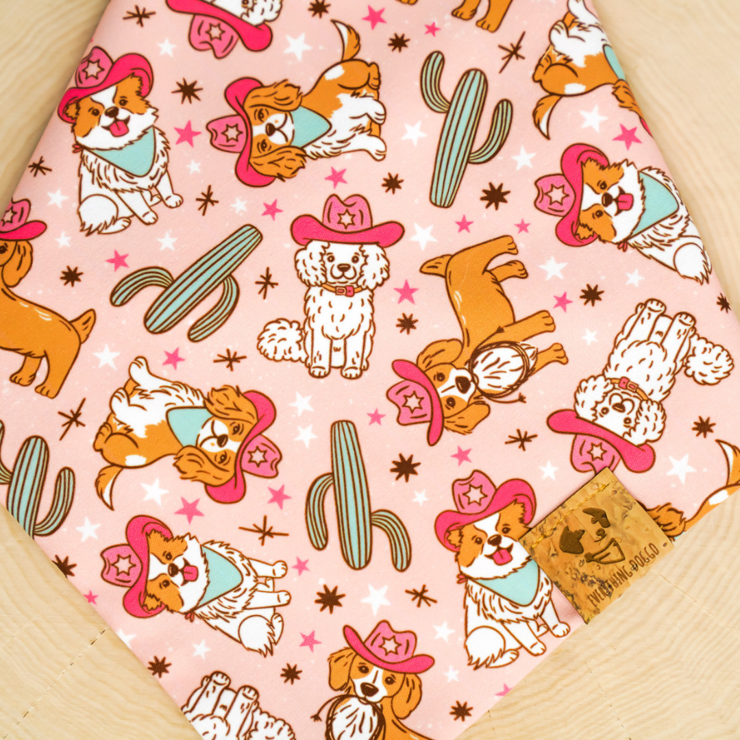 Howdy Partner (Pink) - Bandana