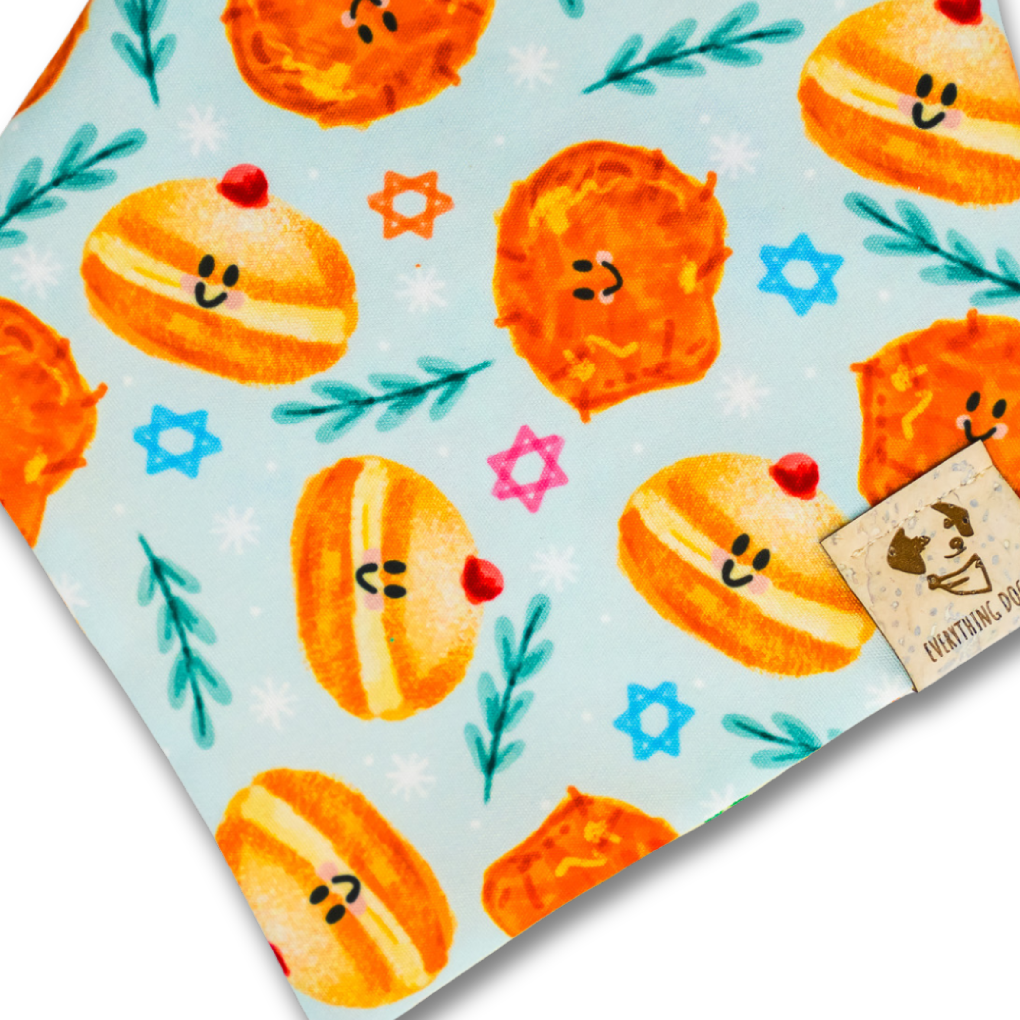 Happy Paw-nukkah - Bandana (Reversible)