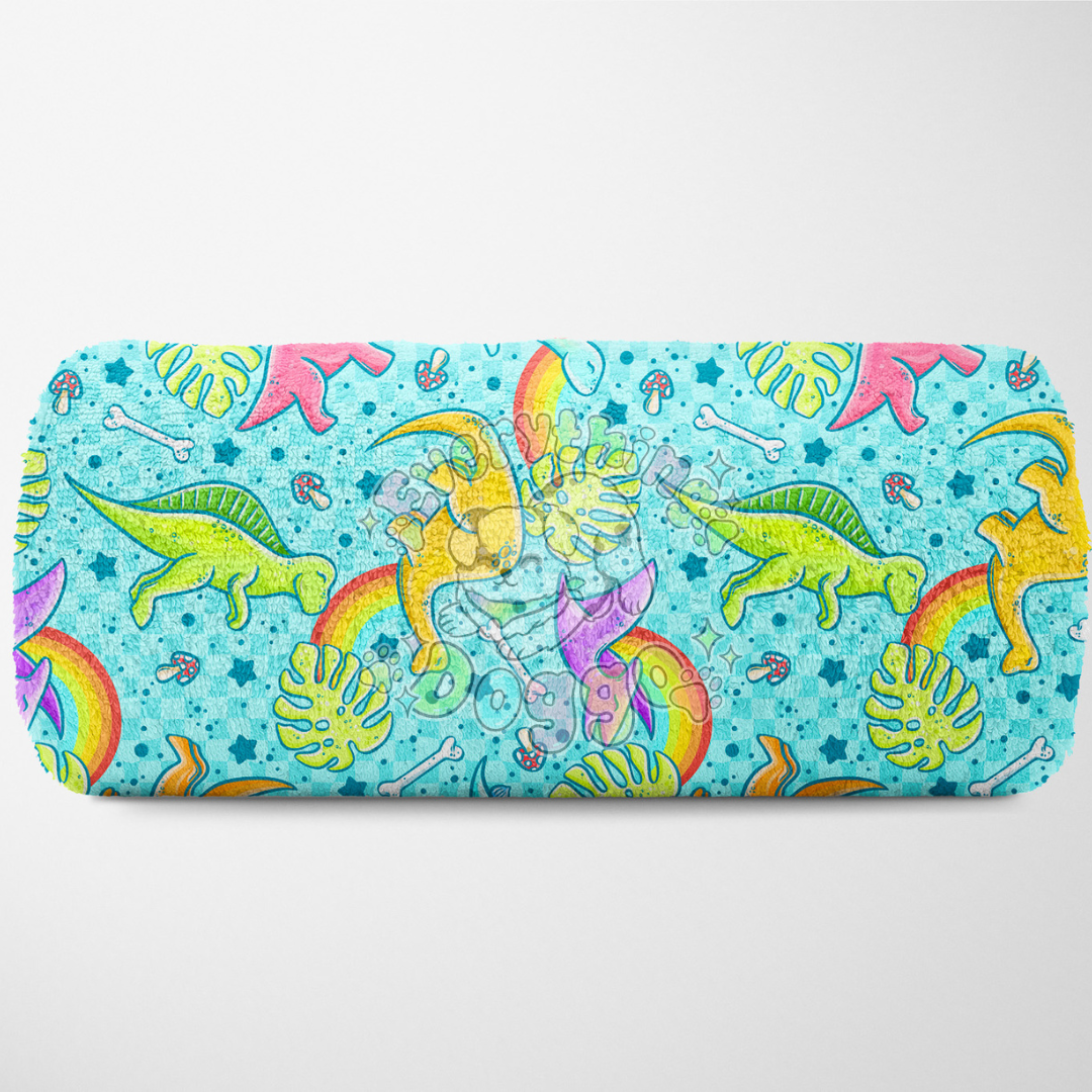 Blue Dinosaurs - Towel