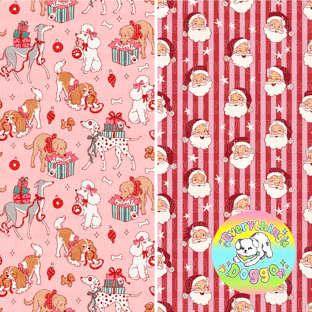 Santa's Sweethearts - Bandana (Reversible)