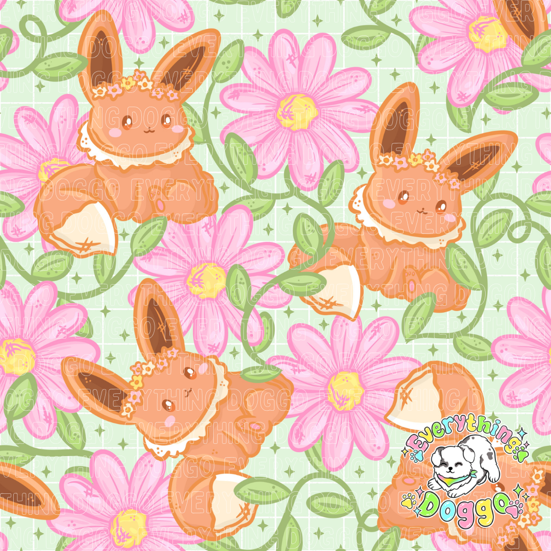 Chibi Floral Eve - Bandana