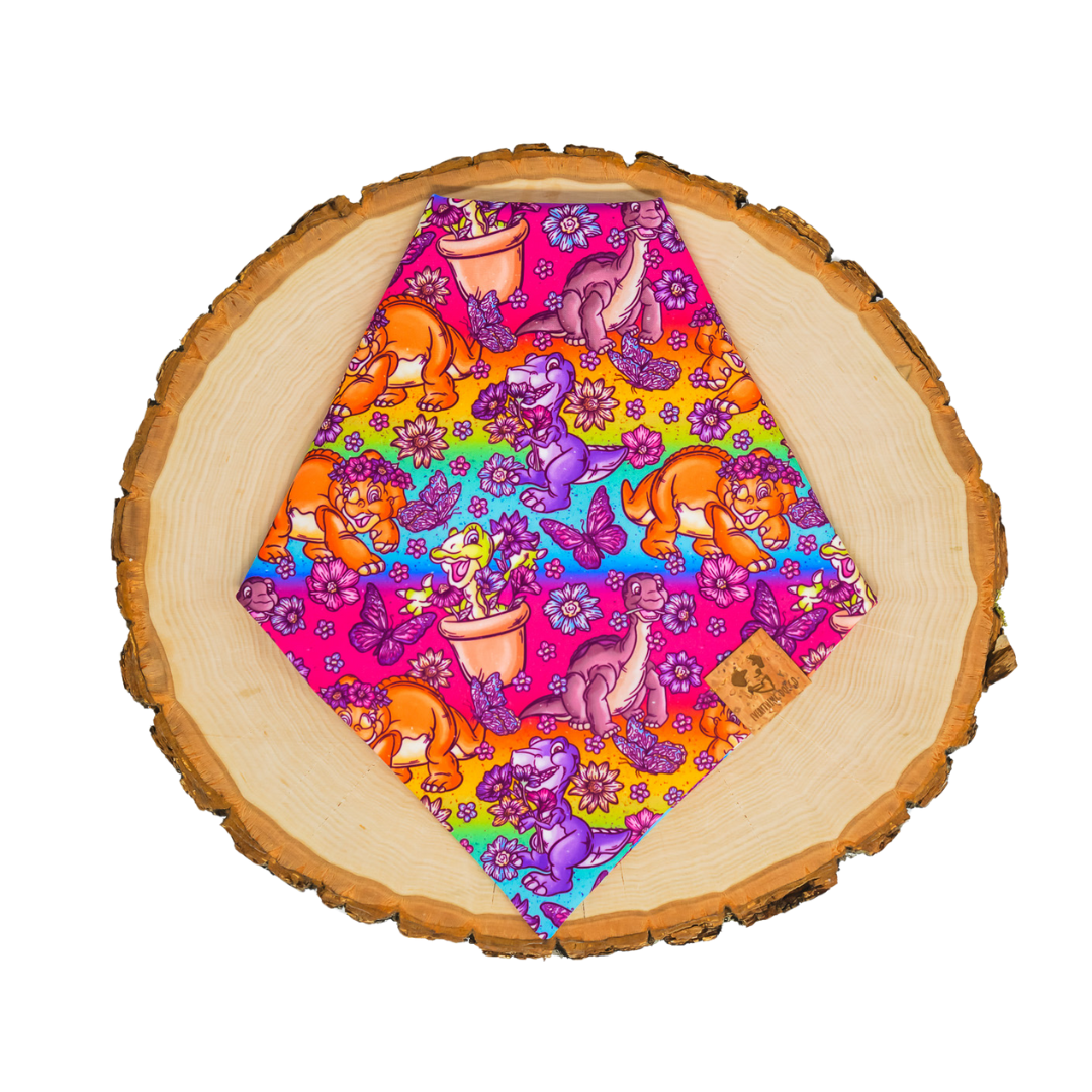 Rainbow Spring Dinos - Bandana