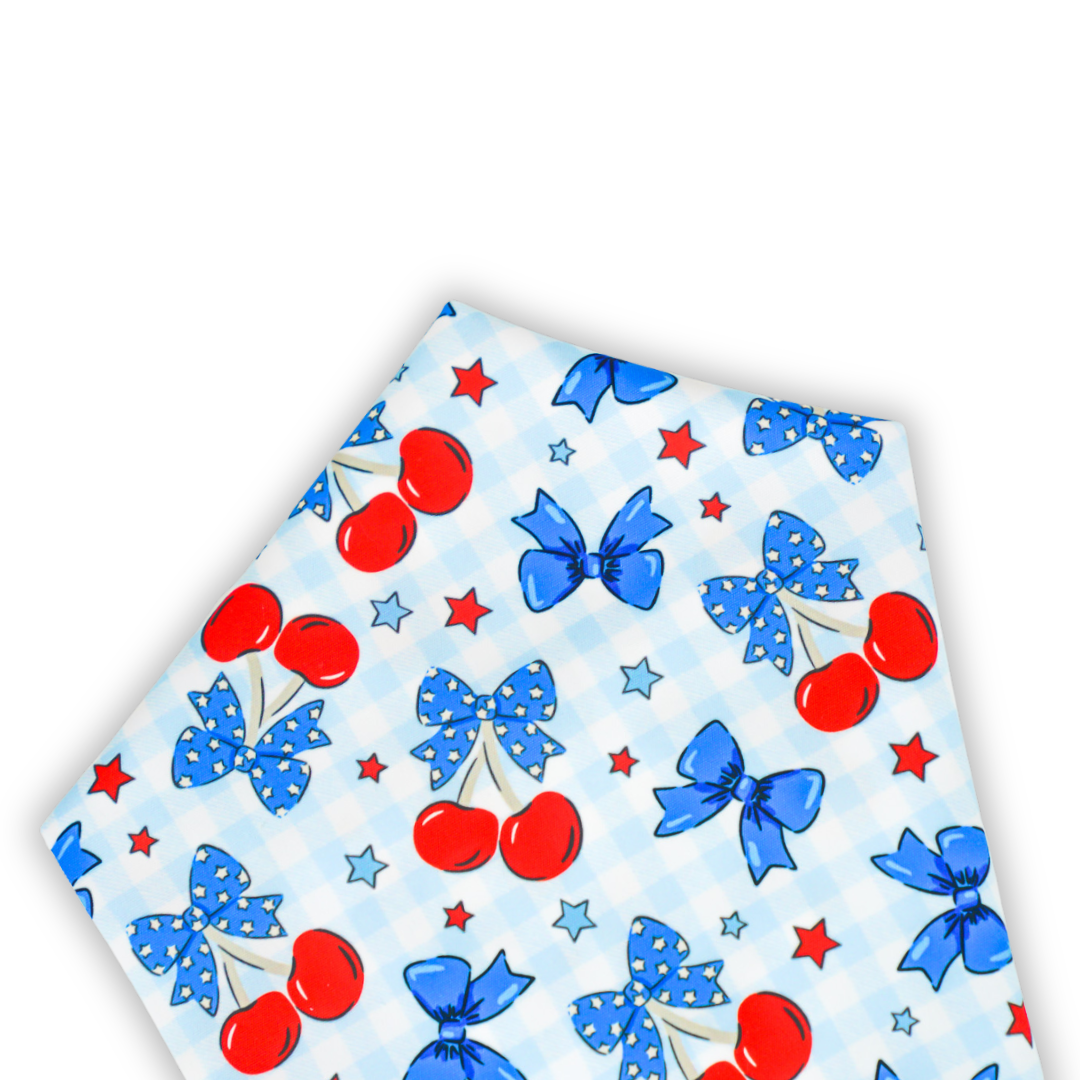 Patriotic Cherries -  Bandana