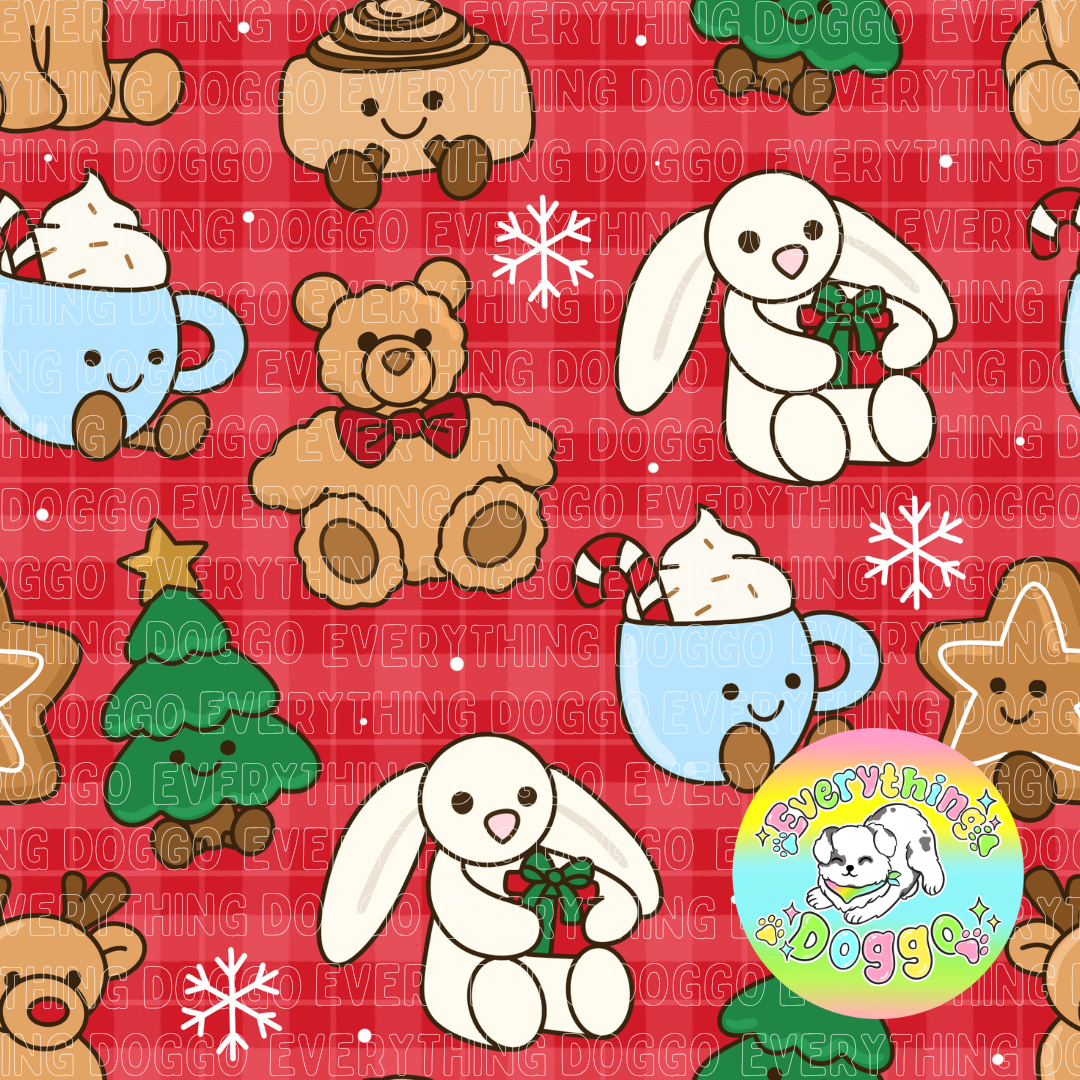 Very Merry Snuggles - Bandana (Reversible)