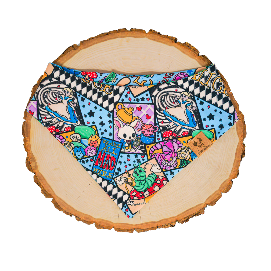 We're All Mad - Bandana (Reversible)
