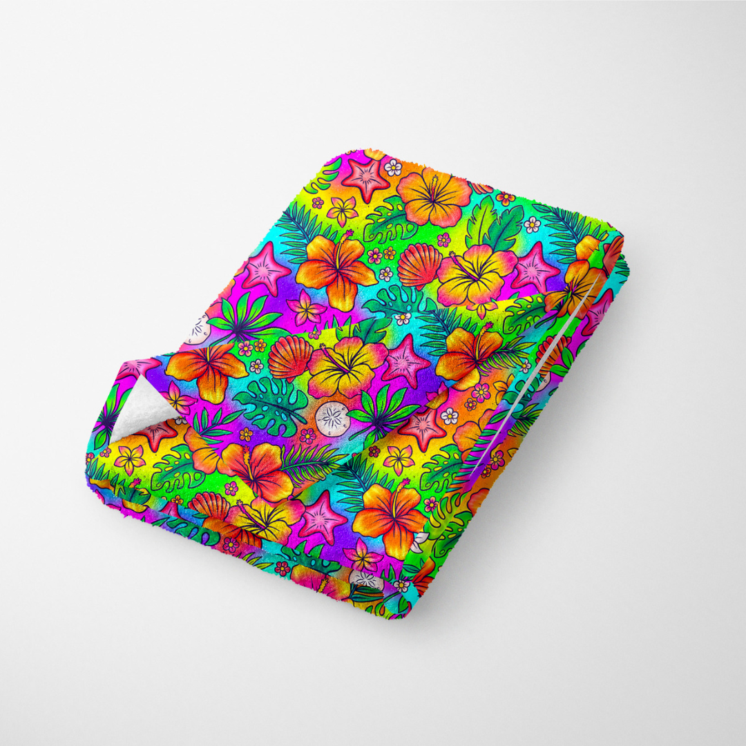 Tropical Floral - Towel