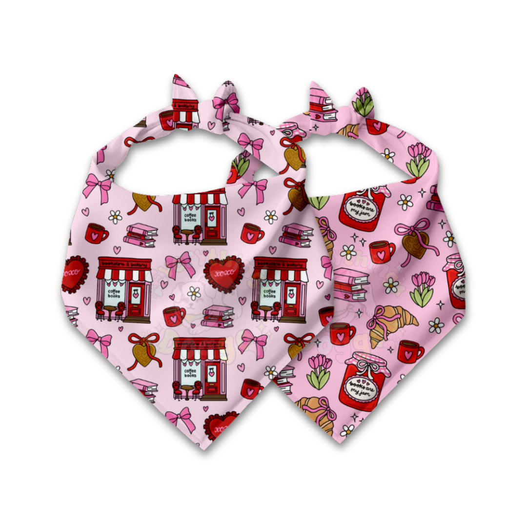 Love Letters & Lattes - Bandana (Reversible)