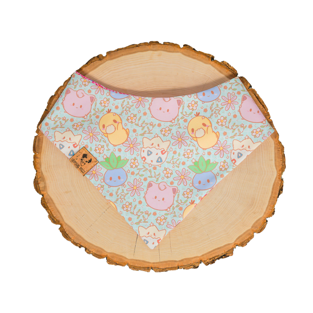 Chibi Poke Floral - Bandana