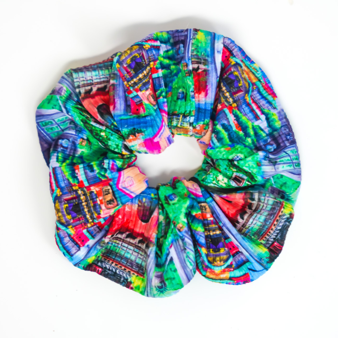 Painted Houses - Yummy Rib Scrunchie