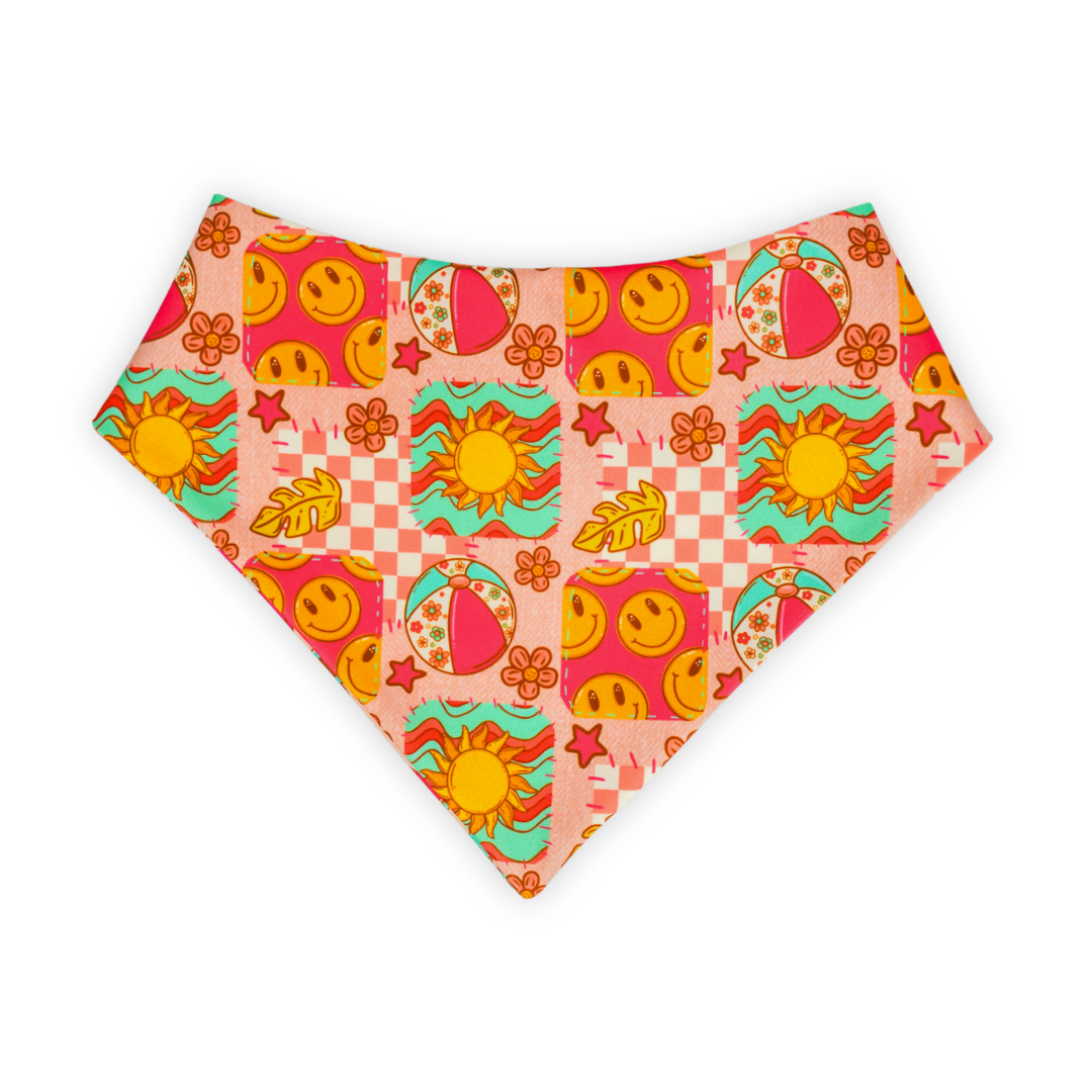 Hot Girl Summer - Active Snap On Bandana (Reversible)