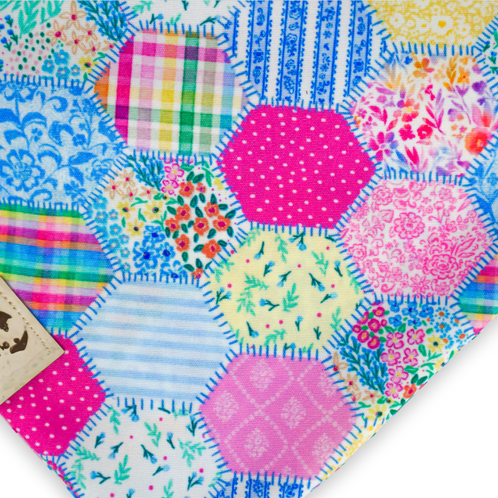 Patchwork Picnic (May Monthly Mystery) - Bandana