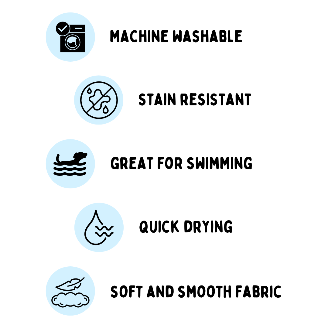 Summer Waves - Active Snap On Bandana (Reversible)