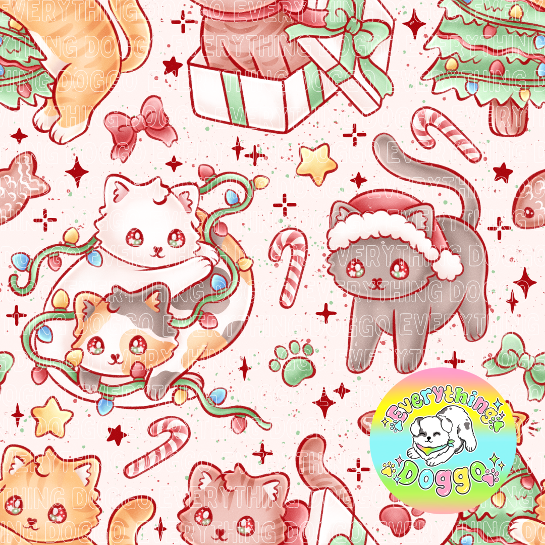 Christmas Kittens - Bandana