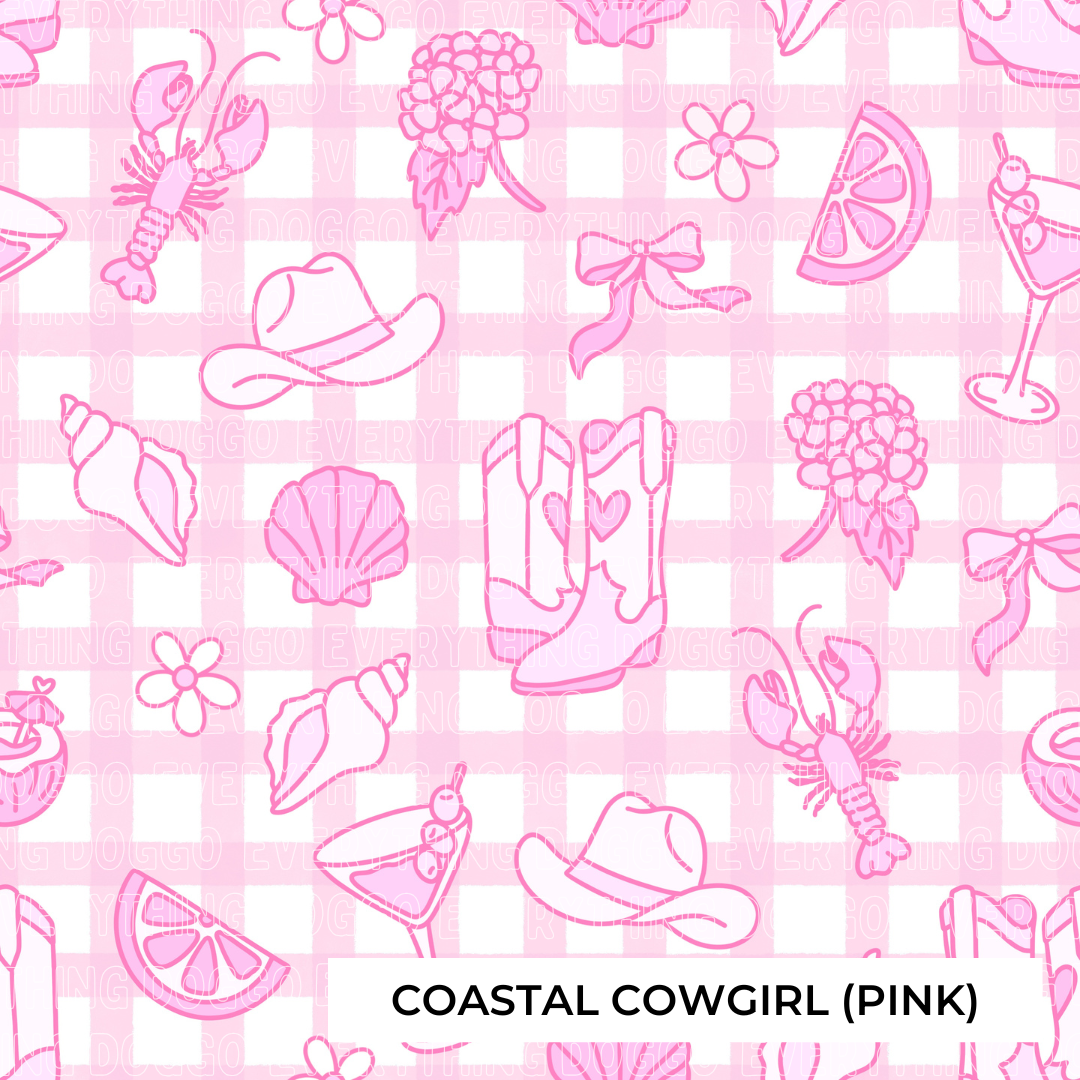 Coastal Cowgirl (Pink) -  Bandana