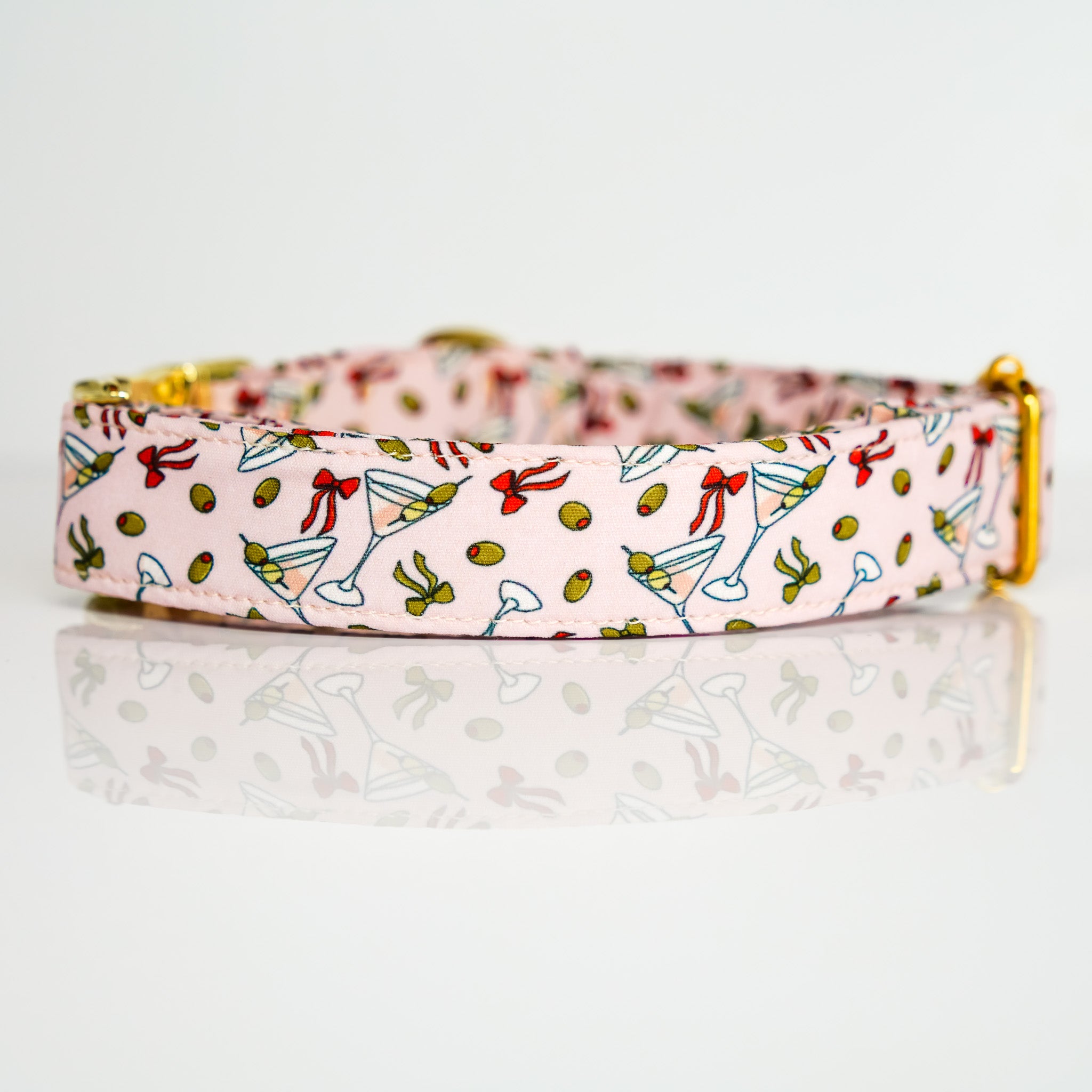 Olive Martini Dog Collar