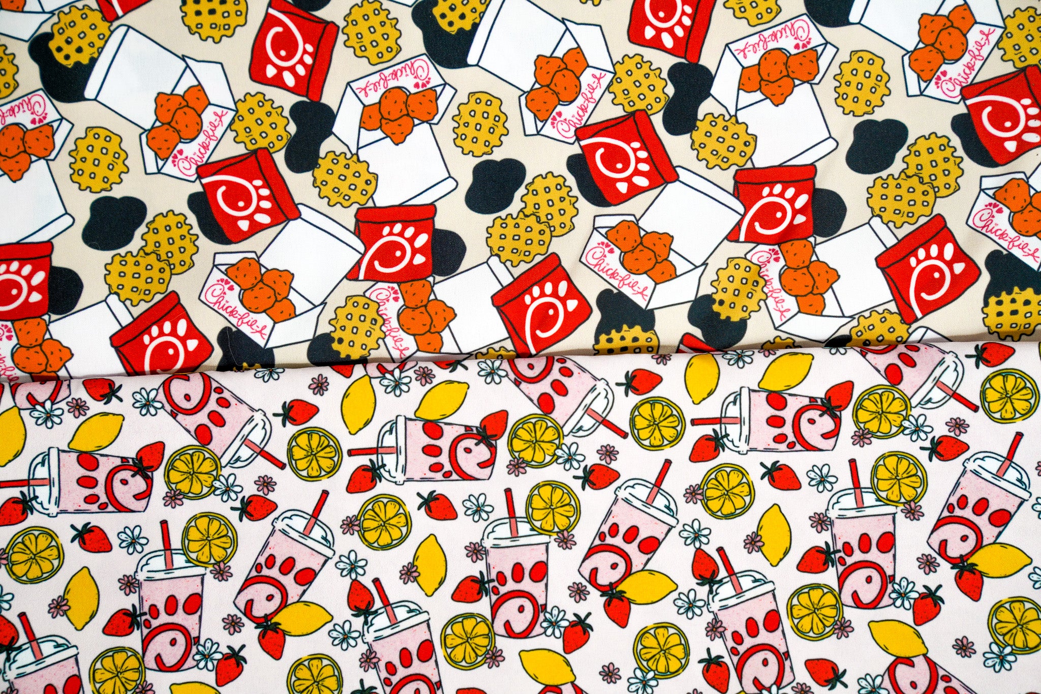 Chicken Nuggets and Lemonade - Bandana (Reversible)