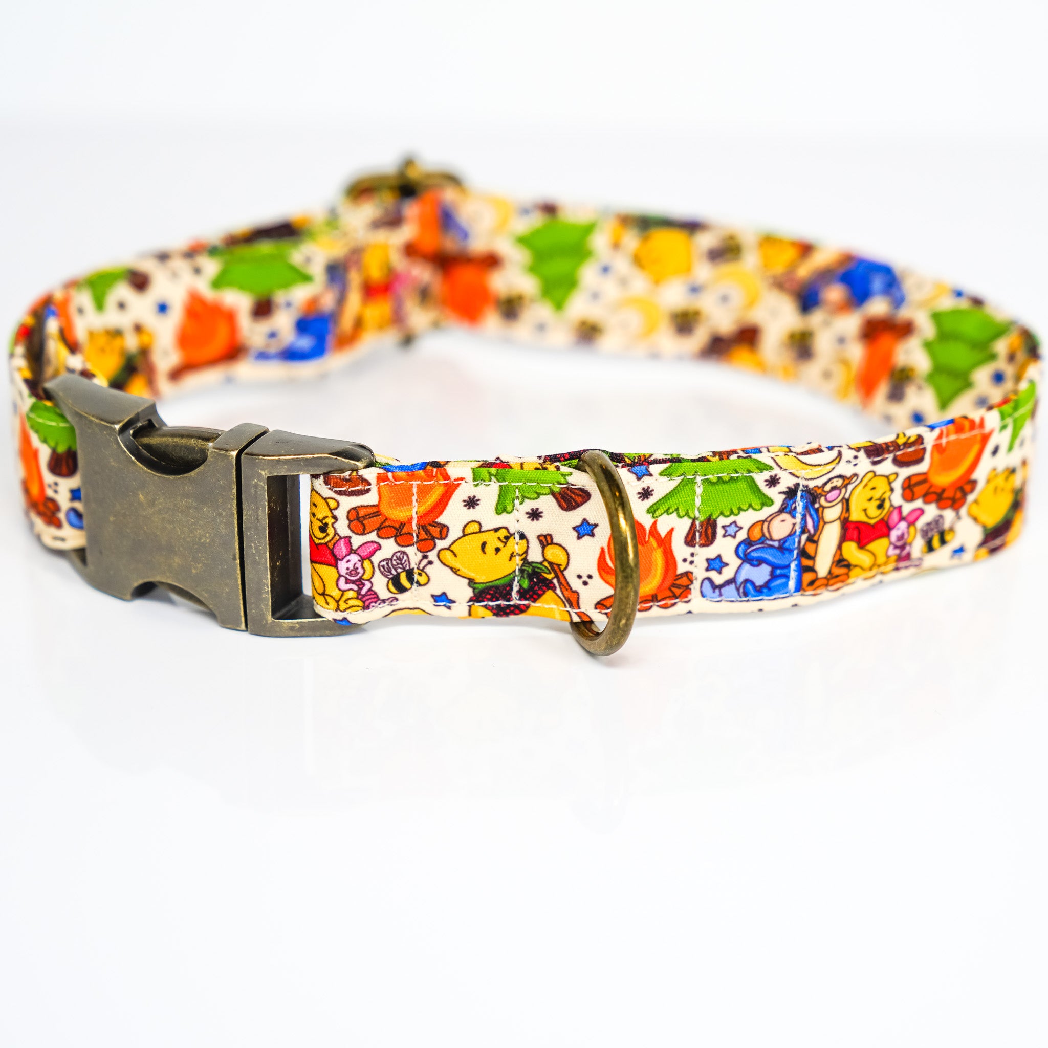 Camping Bear Dog Collar