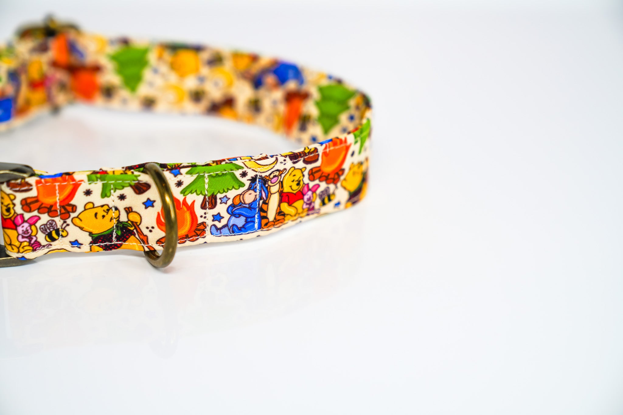 Camping Bear Dog Collar