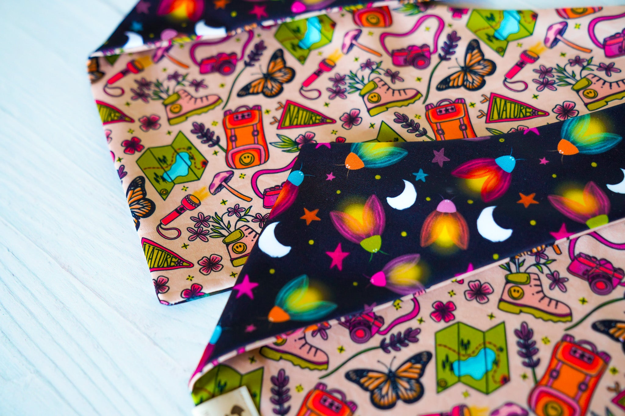 Camp Sweetheart - Active Snap On Bandana (Reversible)