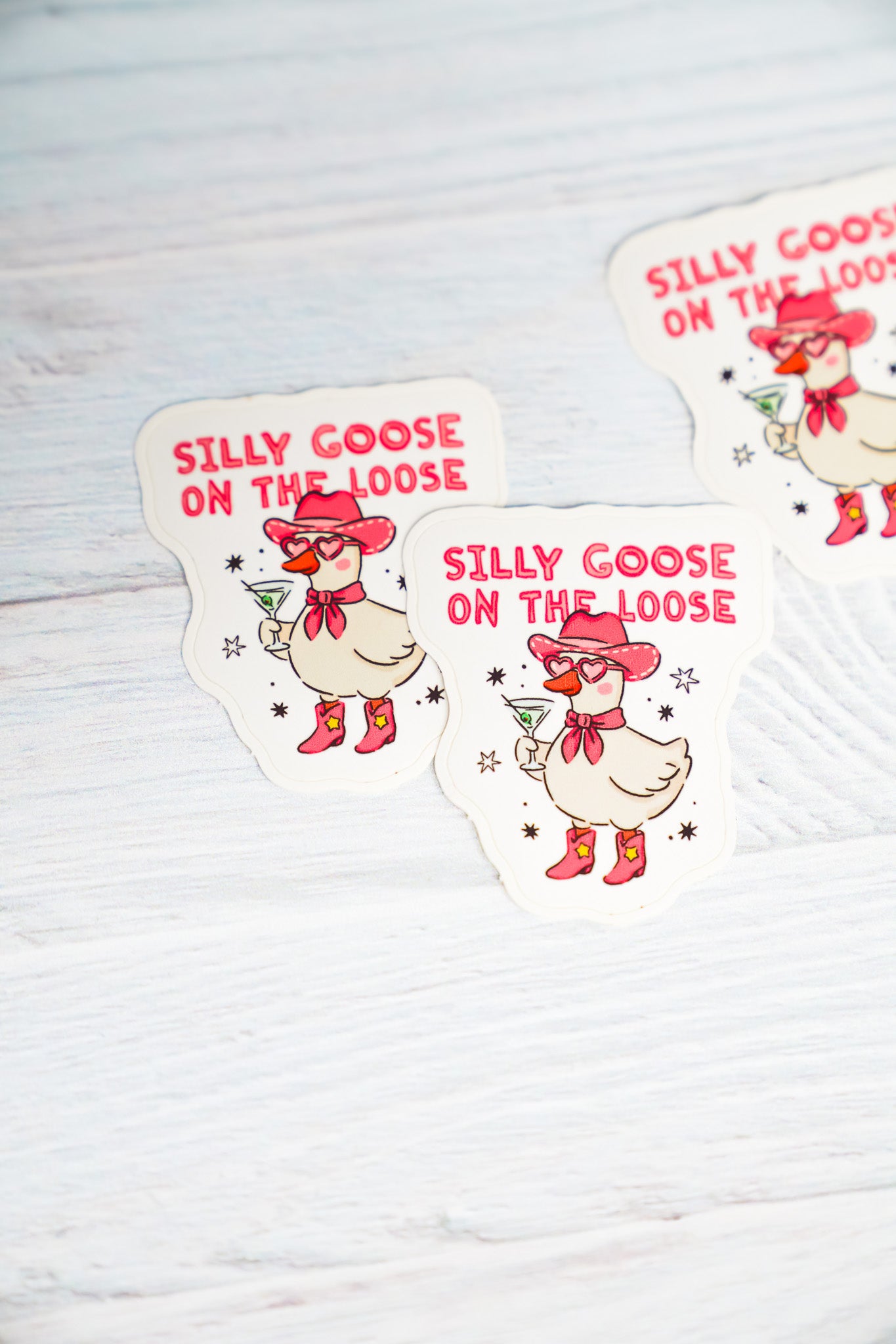 Silly Goose On The Loose - Sticker