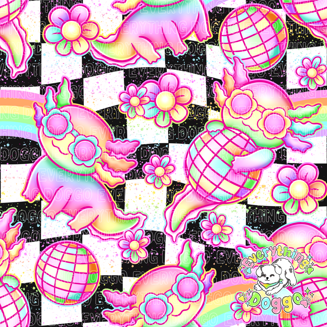 Disco Axolotls - Bandana