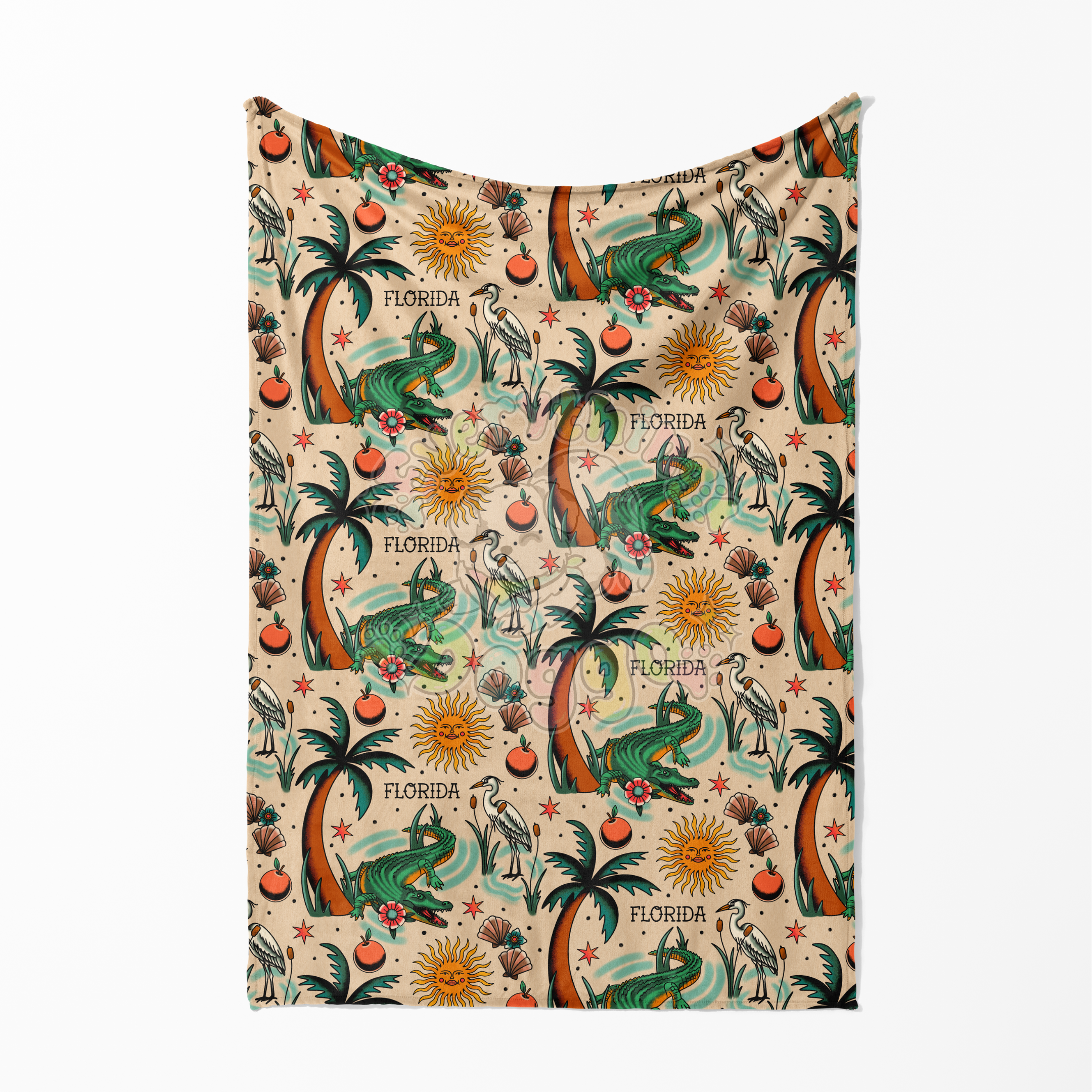 Florida Tats - Minky Blanket