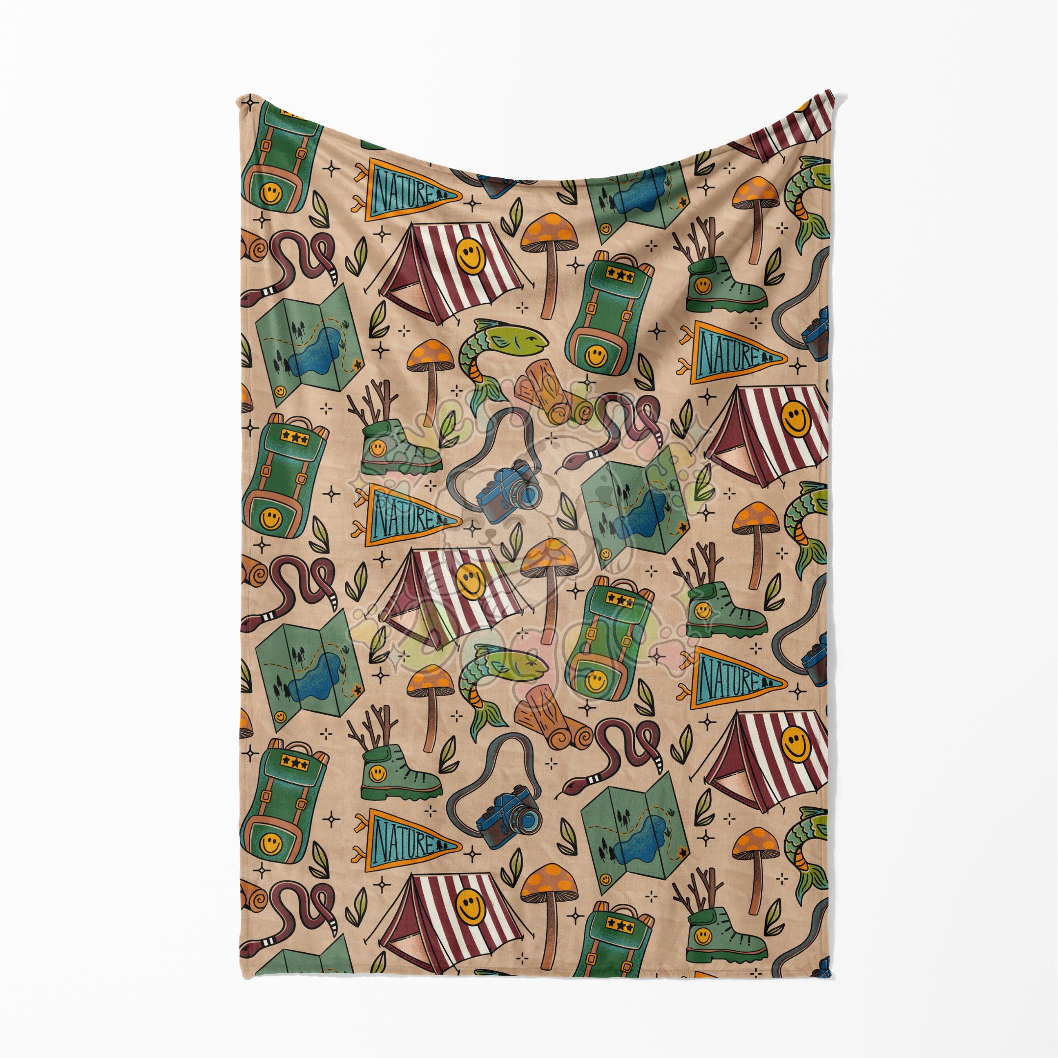 Camp Ranger - Minky Blanket