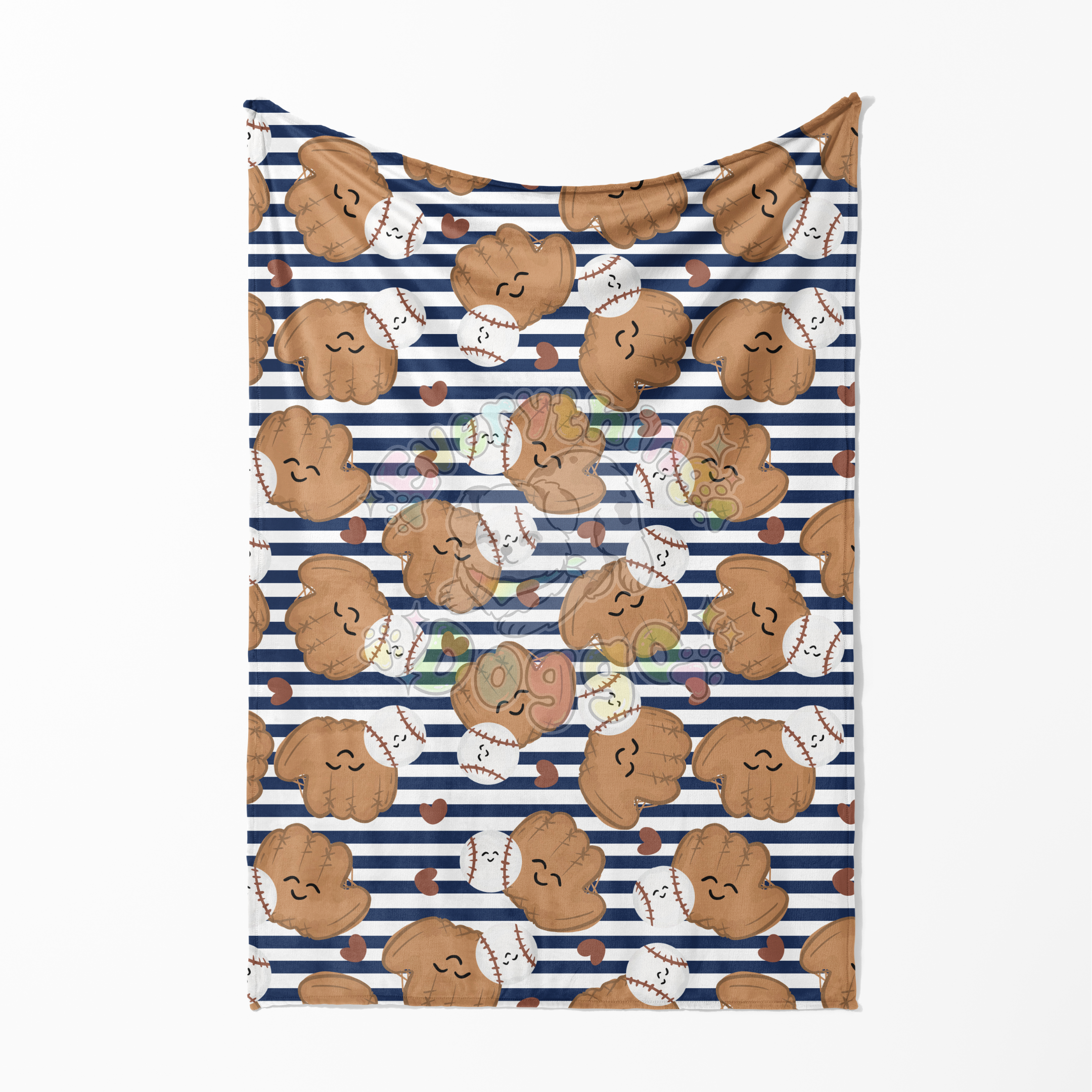 Baseball Love - Minky Blanket