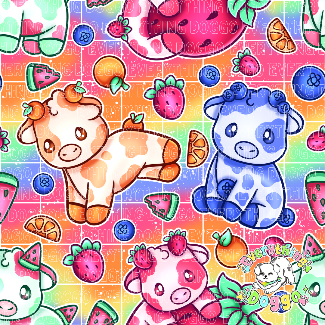 Fruity Cows - Bandana