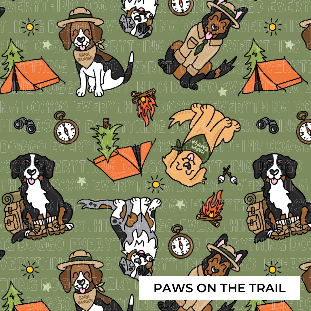 Happy Camper - Bandana (Reversible)