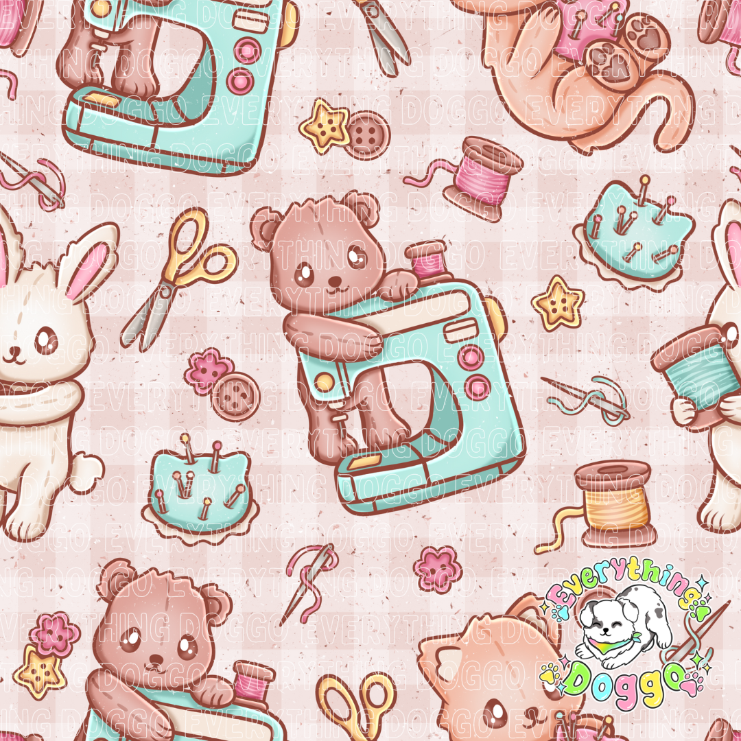 Sewing Animals - Bandana