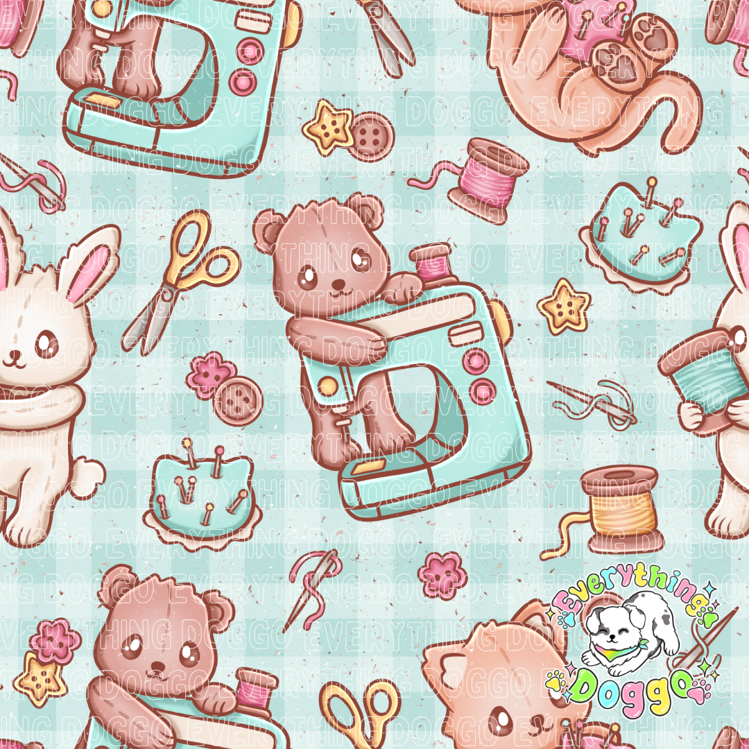 Sewing Animals - Bandana