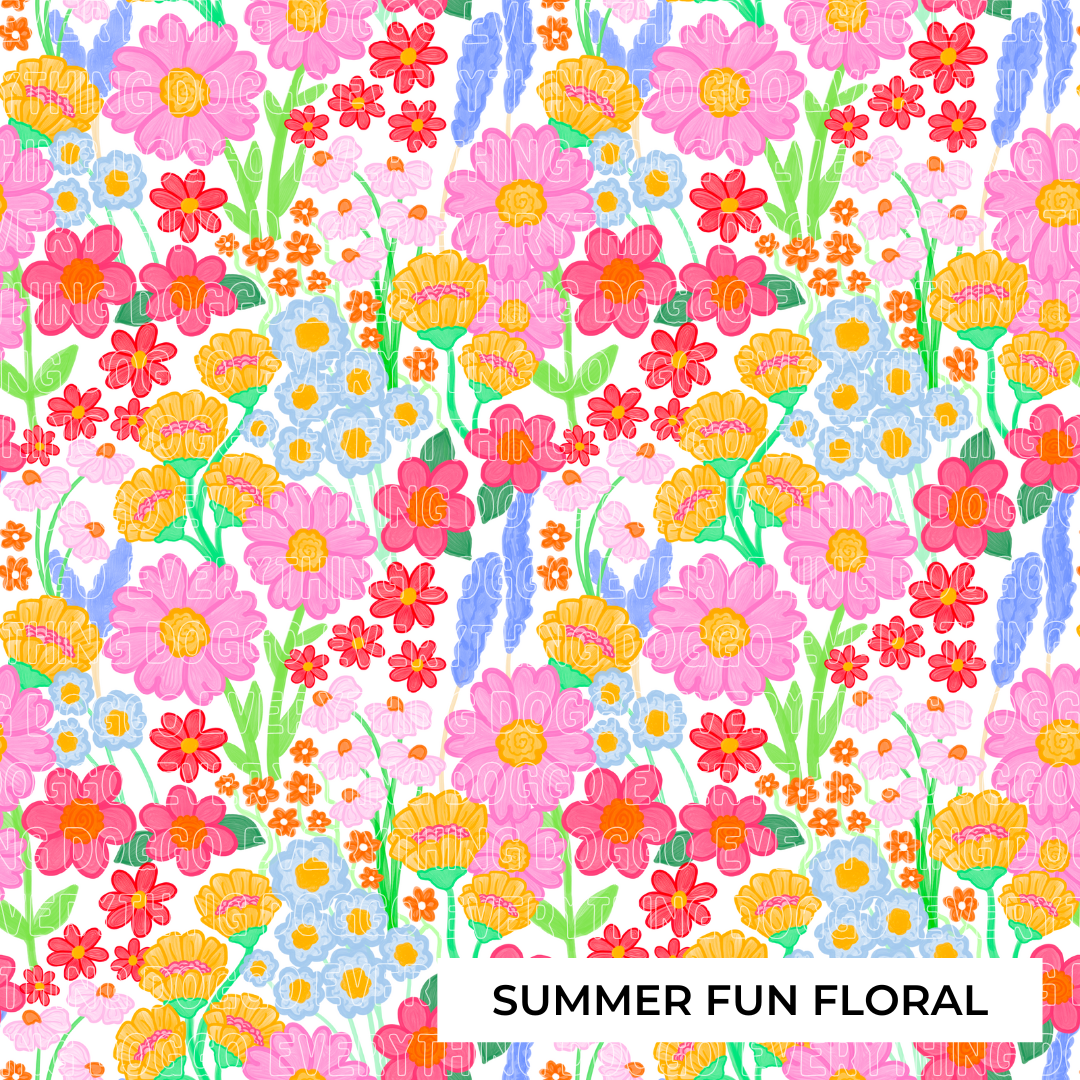 Summer Fun Floral - Bandana