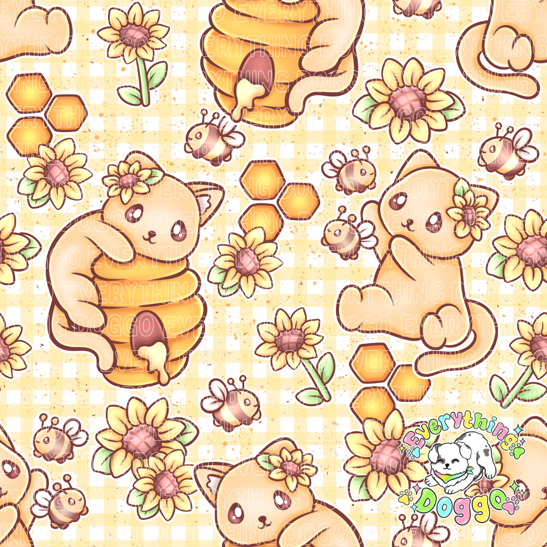 Sunflower Kitty - Bandana