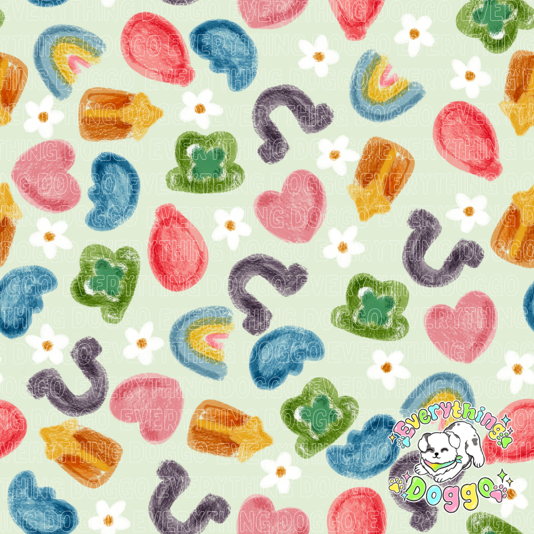 Watercolor Charms - Bandana