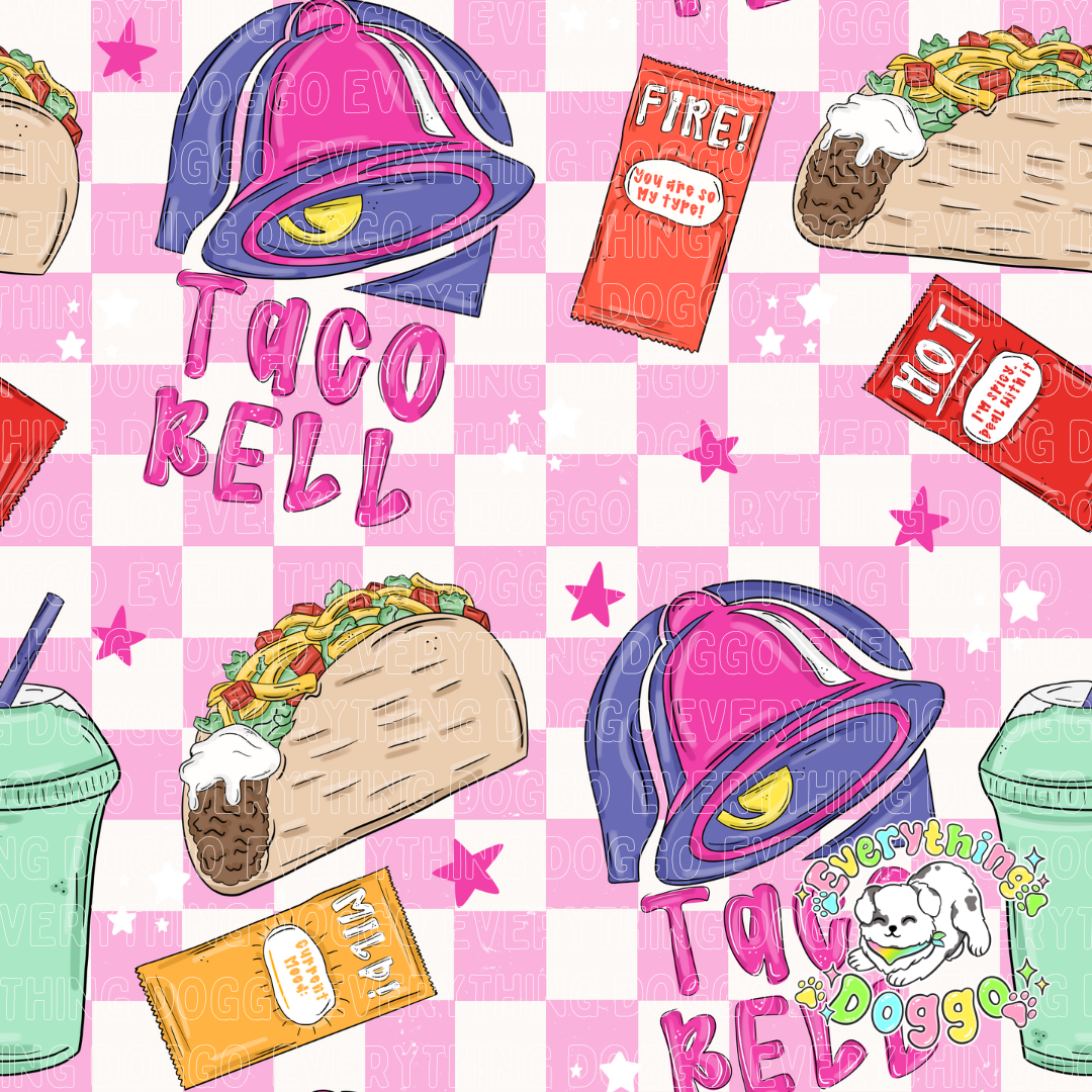 Bell (Pink Checkers) - Bandana