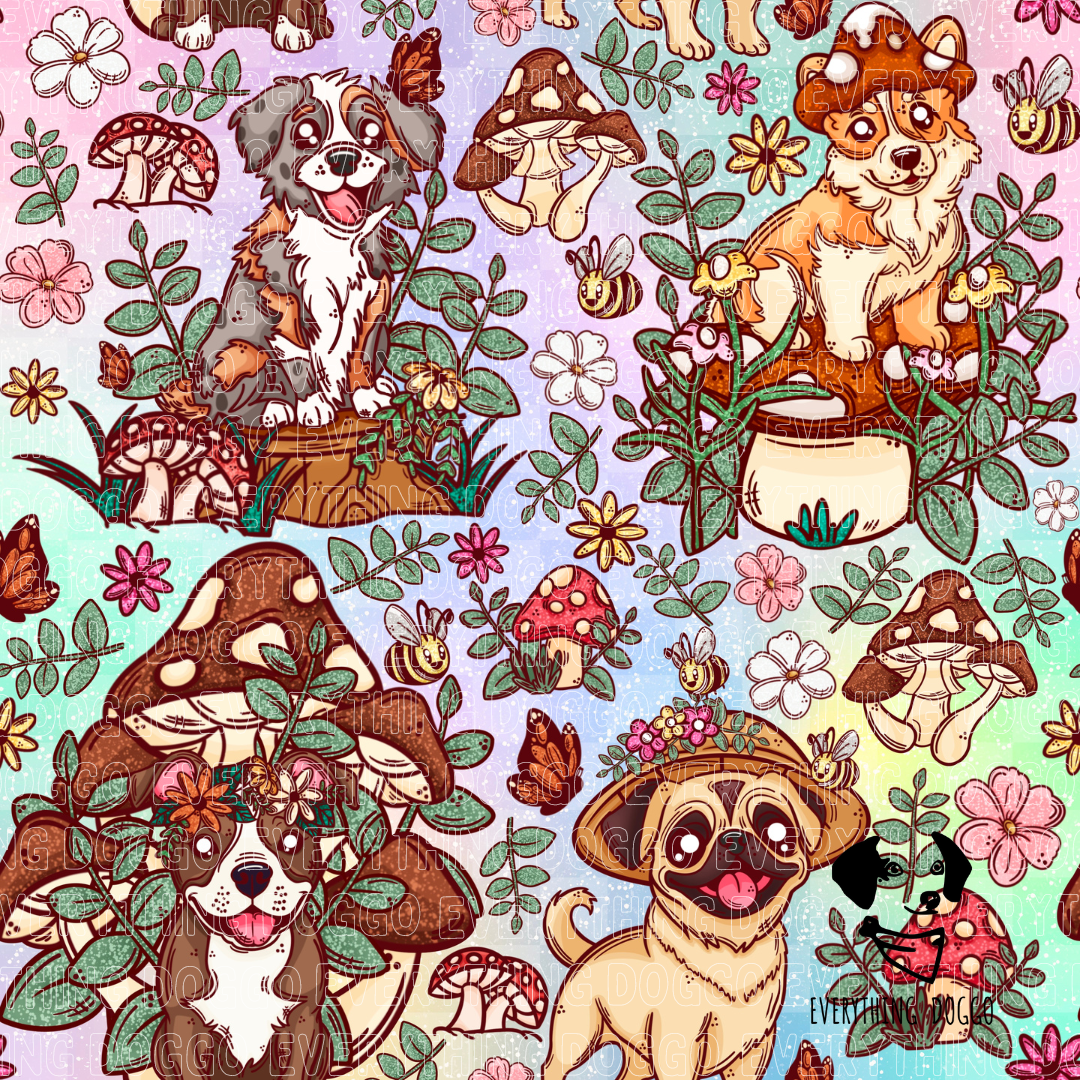 Cottagecore Dogs - Bandana