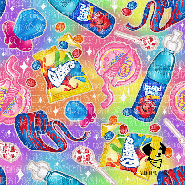 Nostalgic Snacks (Rainbow) - Bandana