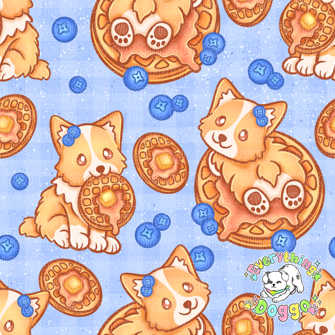 Waffle Corgis -  Bandana