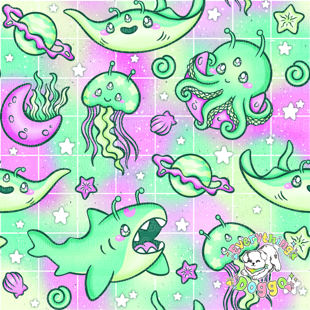 Aquatic Aliens -  Bandana