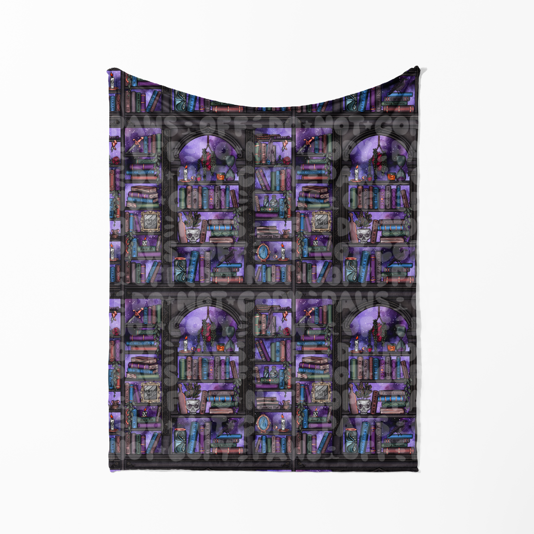 Dark Romance Library - Minky Blanket