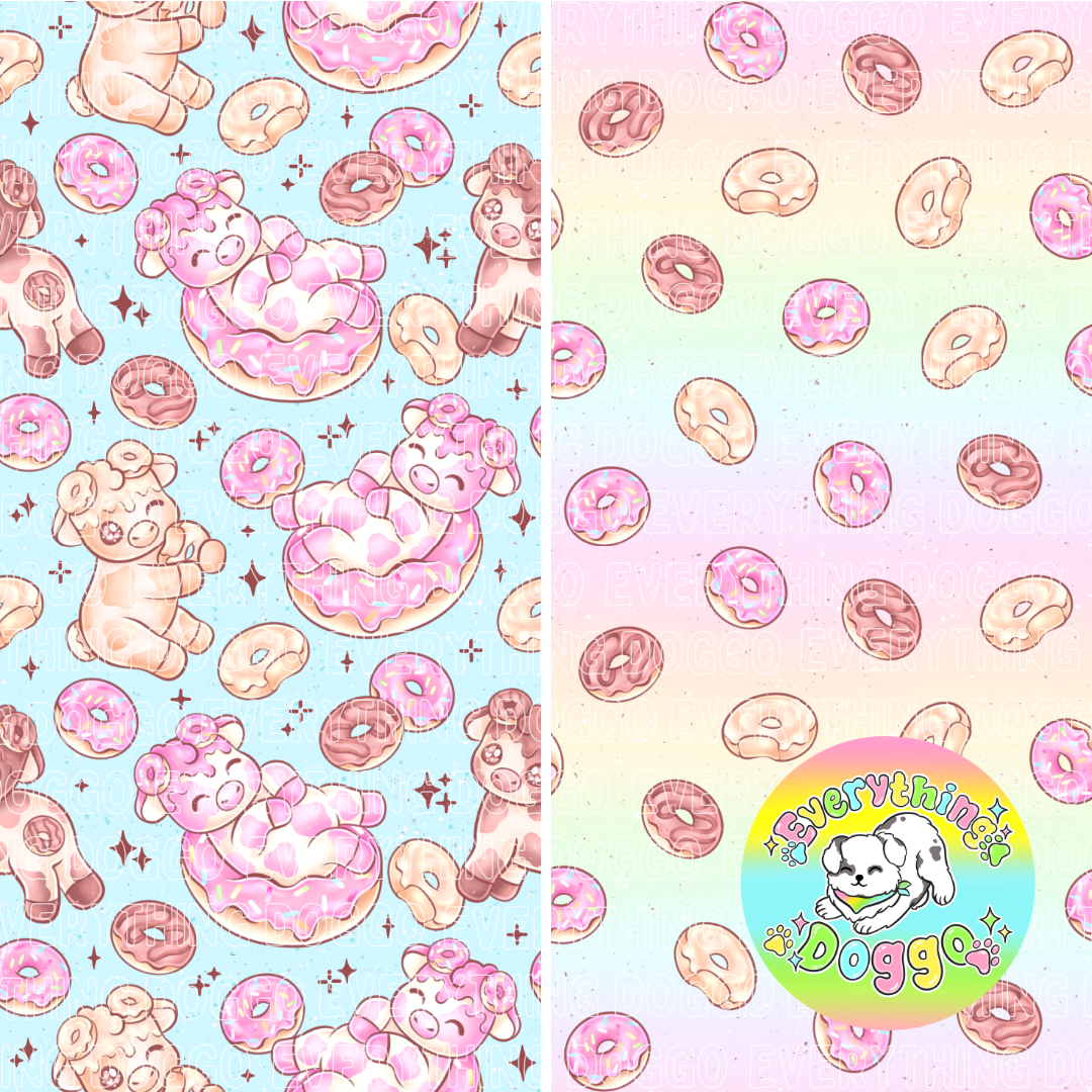 Donut Cows - Bandana (Reversible)