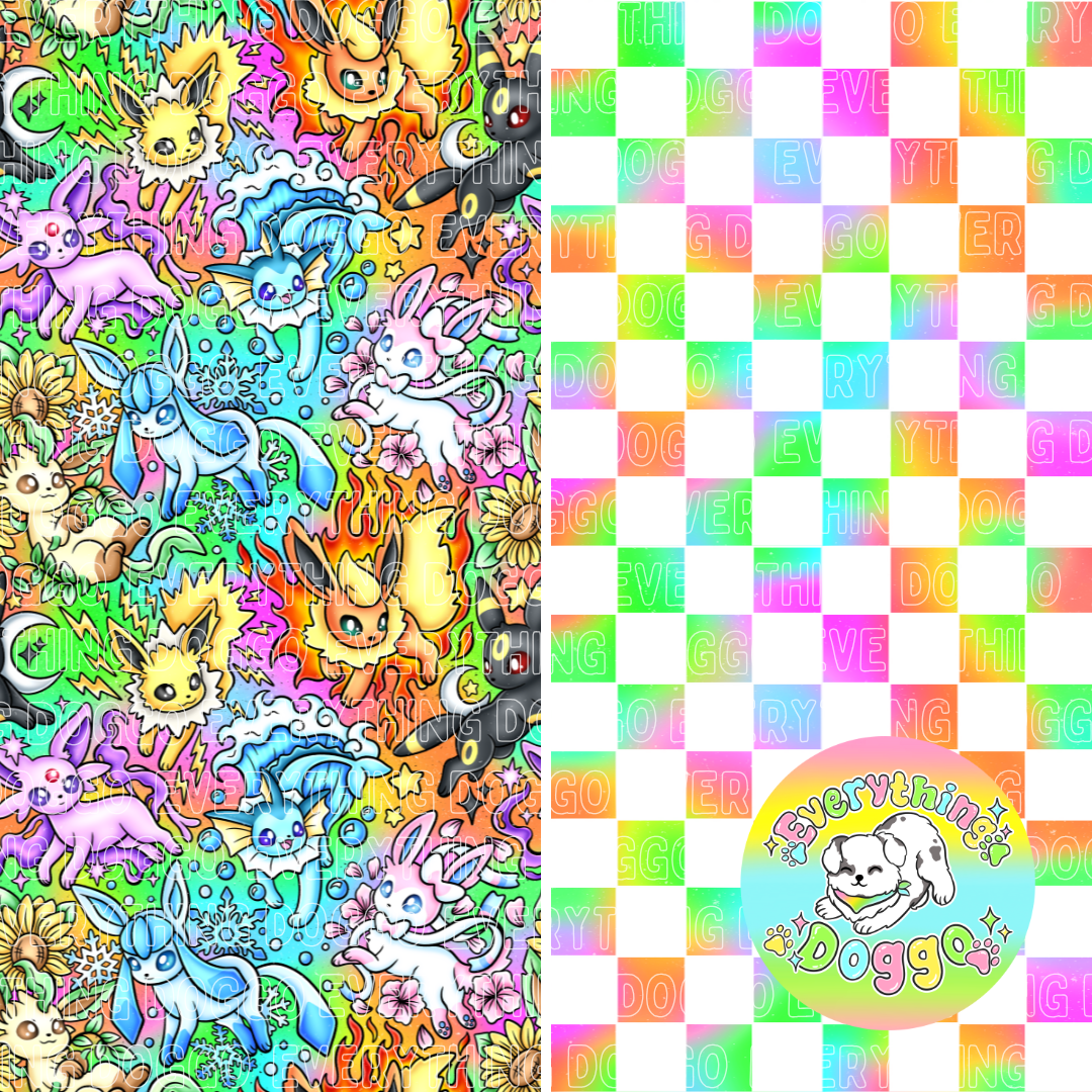 Rainbow Evolutions - Bandana (Reversible)
