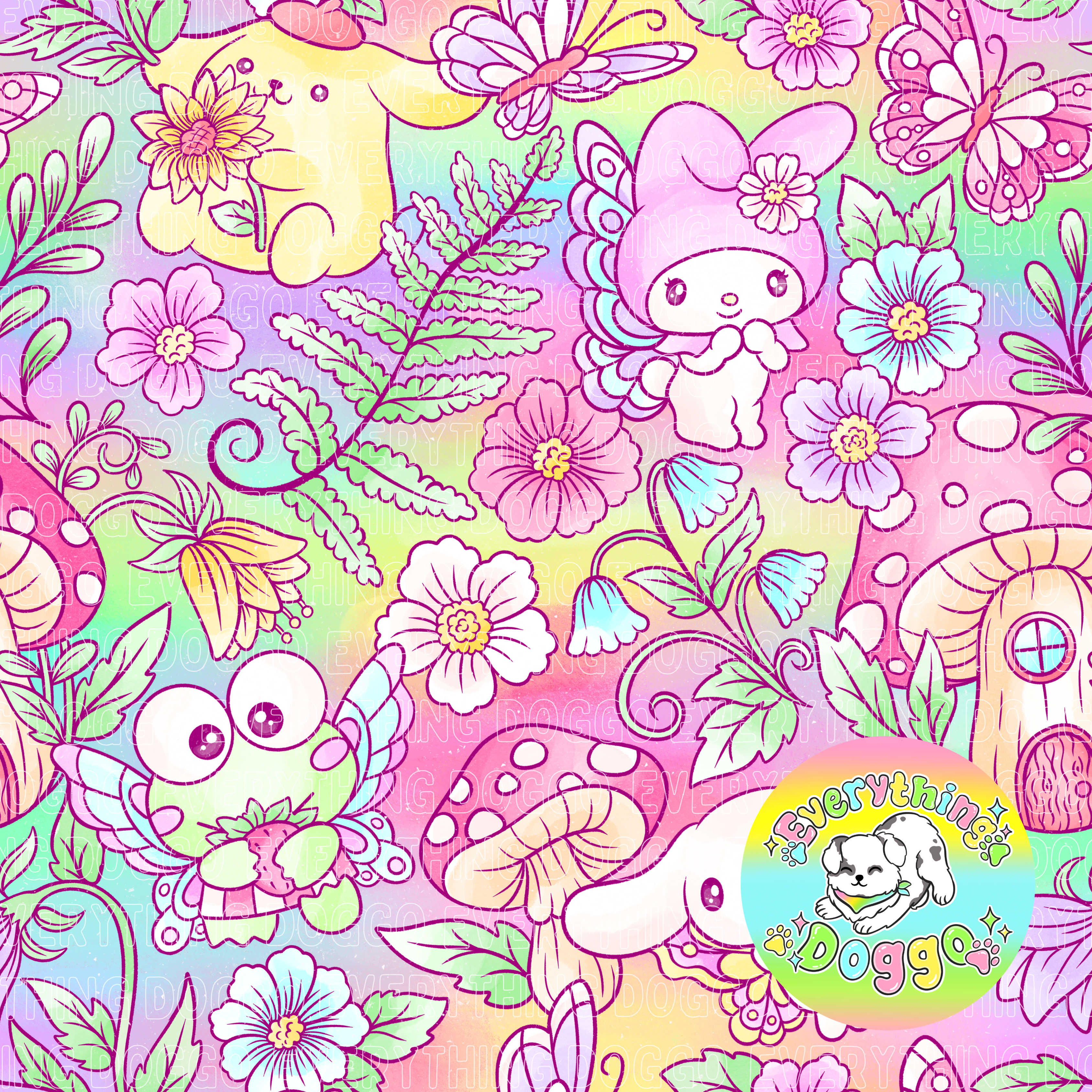 Fairy Garden Friends - Bandana