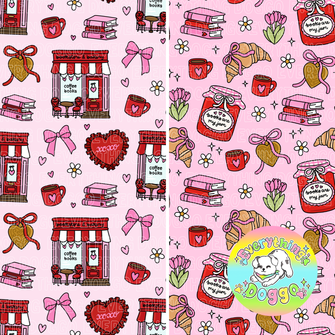 Love Letters & Lattes - Bandana (Reversible)