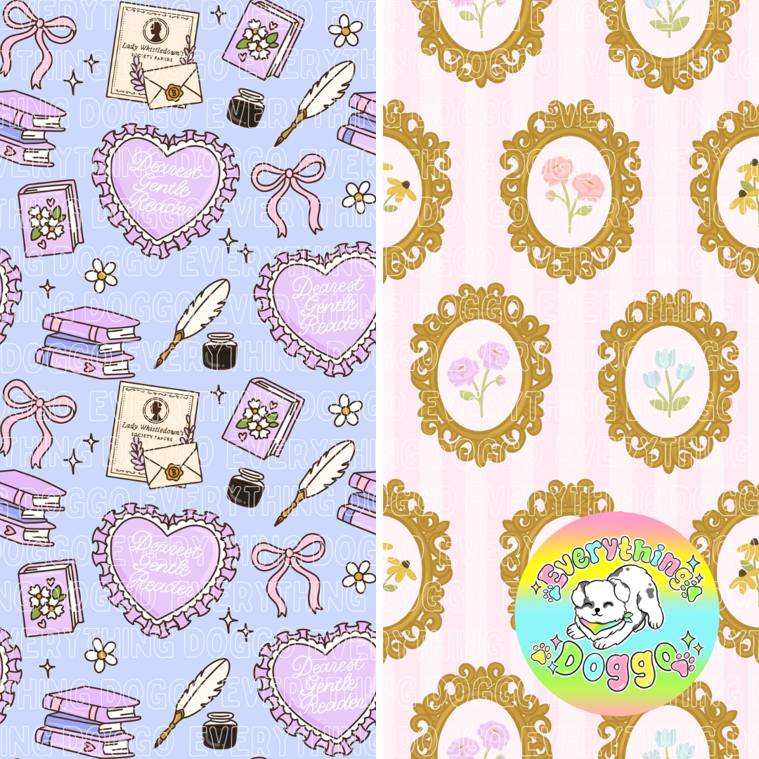 Gentle Reader - Bandana (Reversible)