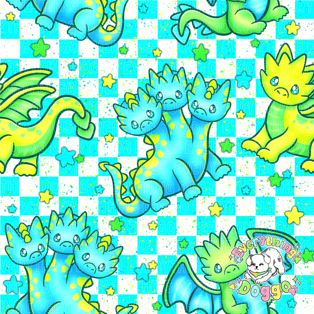 Three Headed Dragons -  Bandana